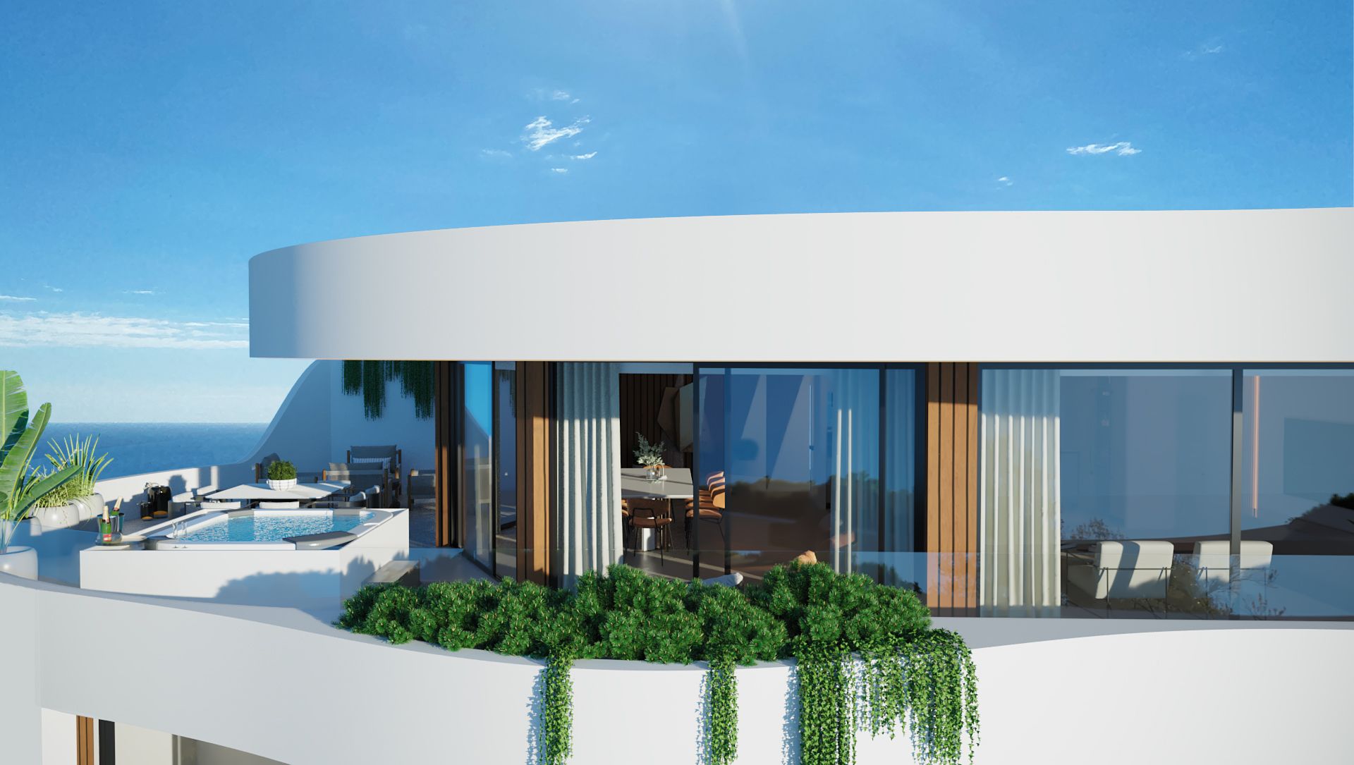 La promotora Mar Delux presenta un resort en La Herradura para turistas de alto poder adquisitivo.
